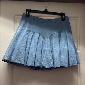 Denim Blue Women's Skirt